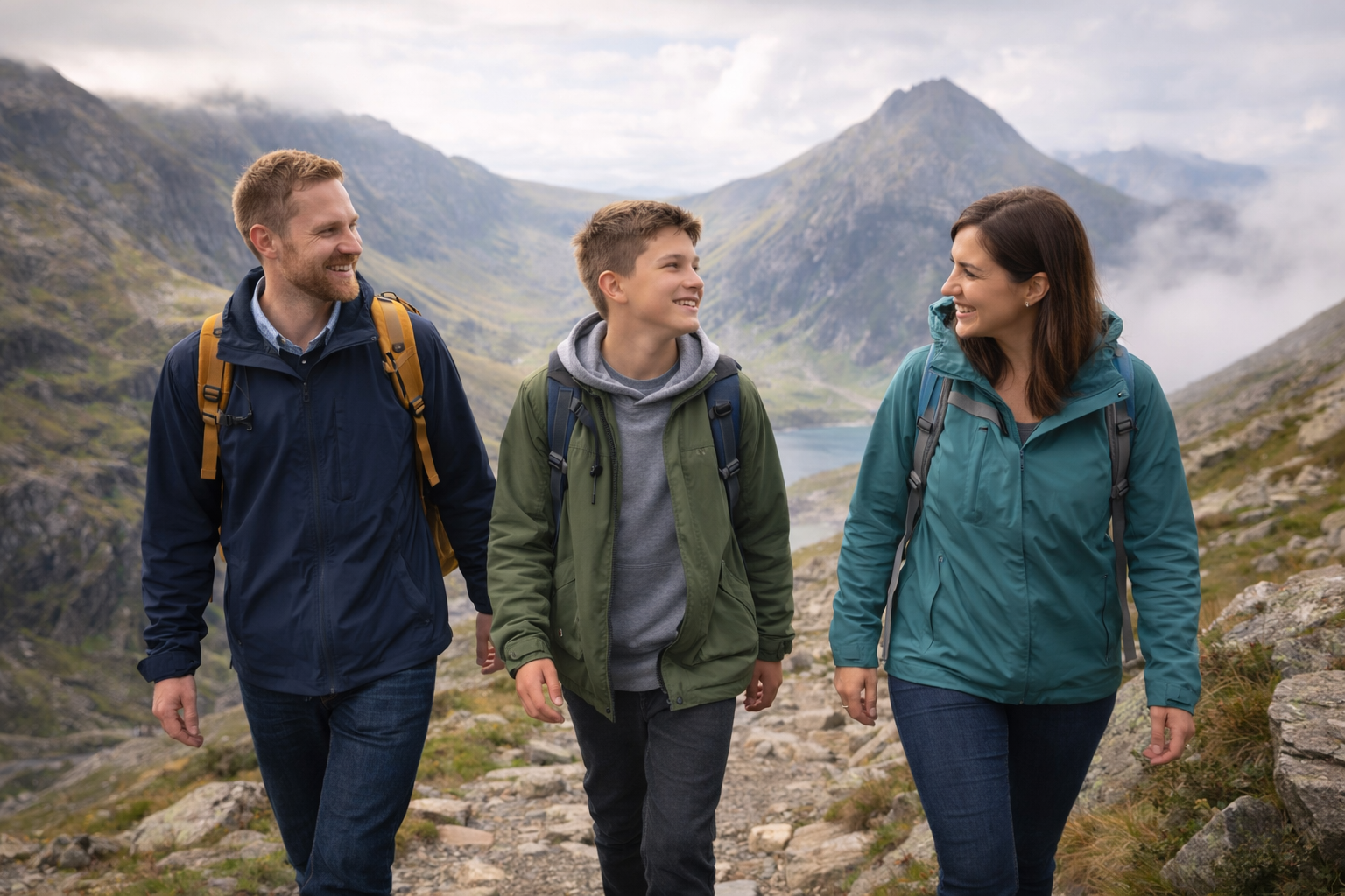 Outdoor walking supporting wellbeing and confidence